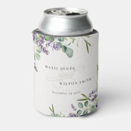 Elegant Lavender Eucalyptus Leafy Foliage Wedding Dosenkühler