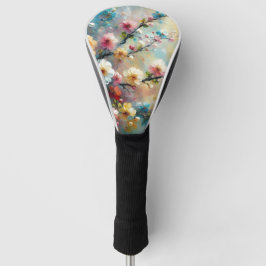 Elegant & lebhaft floral - Blütenfarbig blühen Golf Headcover