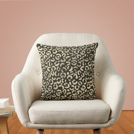 Elegant Leopard Print Kissen