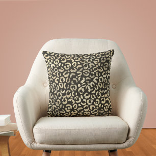 Elegant Leopard Print Kissen