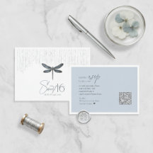 Elegant Libelle Sweet 16 Dusty Blue ID1310