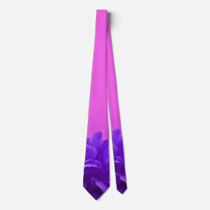 Elegant Lila floral Krawatte