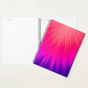 Elegant Lila und rosa Abstrakt Planer