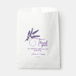 Elegant Lilac Blume Hochzeit Geschenktütchen