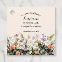Elegant Little Wildflower 1st Birthday Party