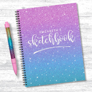 Elégant Livre de croquis Ombre Parties scintillant