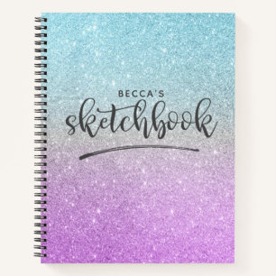 Elégant Livre de croquis Ombre Parties scintillant