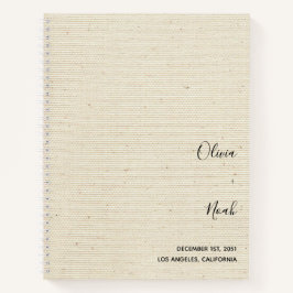 Élégant livre d'hôtes Mariage moderne