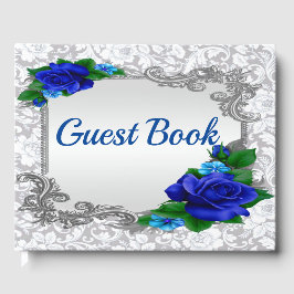 Elégant Livre d'or Mariage Rose