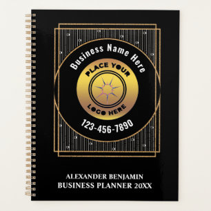 Élégant Logo Black Gold Professionnel Personnalise