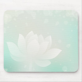 Elegant Lotus Blume Mouse Pad Mousepad