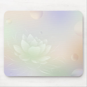 Elegant Lotus Blume Mouse Pad Mousepad