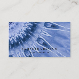 Élégant Lotus Flower Logo Yoga Carte de visite