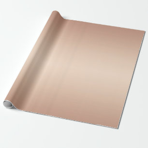 Elegant Luxe Soft Pink Rose Gold Geschenkpapier