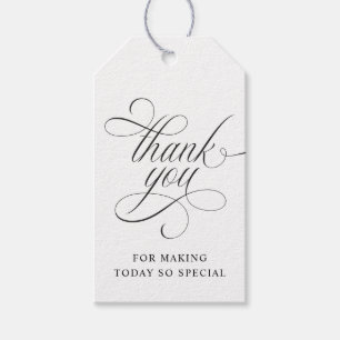 Elegant Luxury Wedding Vielen Dank für Ihr Interes Geschenkanhänger