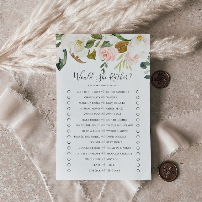 Elegant Magnolia würde sie eher spielen Flyer (Von Creator hochgeladen)