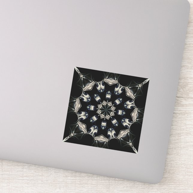 elegant Mandala Aufkleber (Detail)