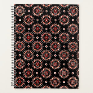 Elegant Mandala Boho Blumenmuster Planer