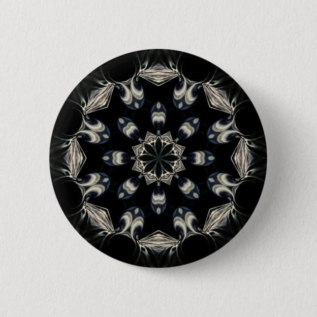 elegant Mandala Button (Vorderseite)