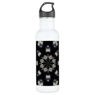 elegant Mandala Edelstahlflasche