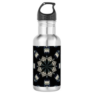 elegant Mandala Edelstahlflasche