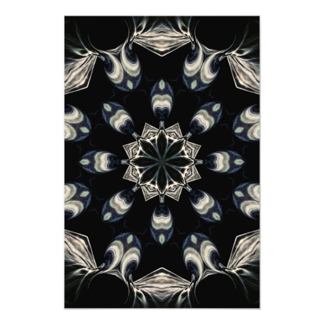 elegant Mandala Fotodruck (Vorne)