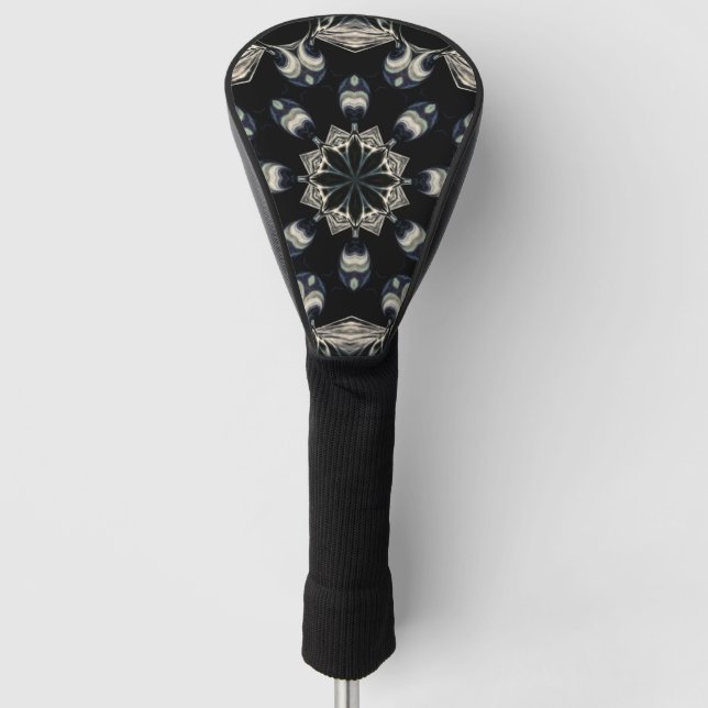 elegant Mandala Golf Headcover (Vorderseite)