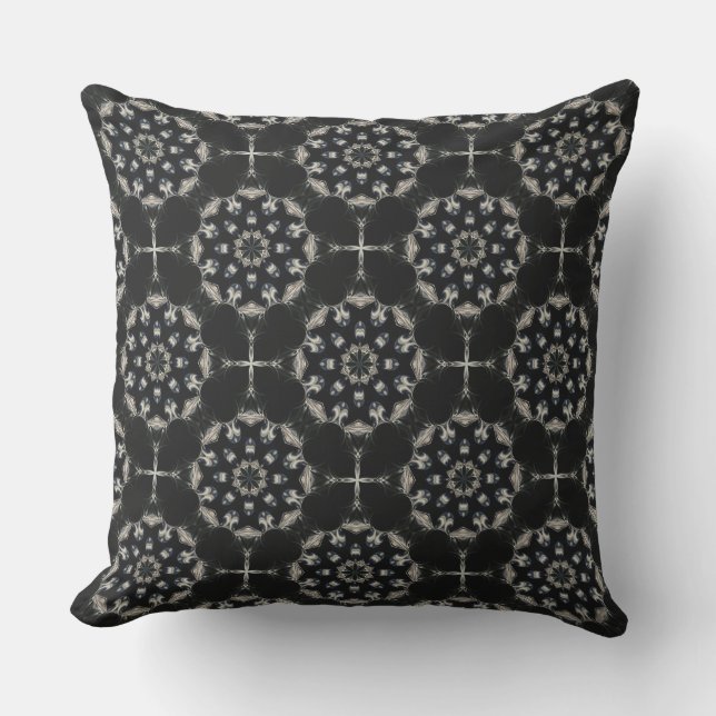 elegant Mandala Kissen (Vorderseite)