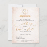 Elegant Mandala mit Lord Ganesh Indian Wedding