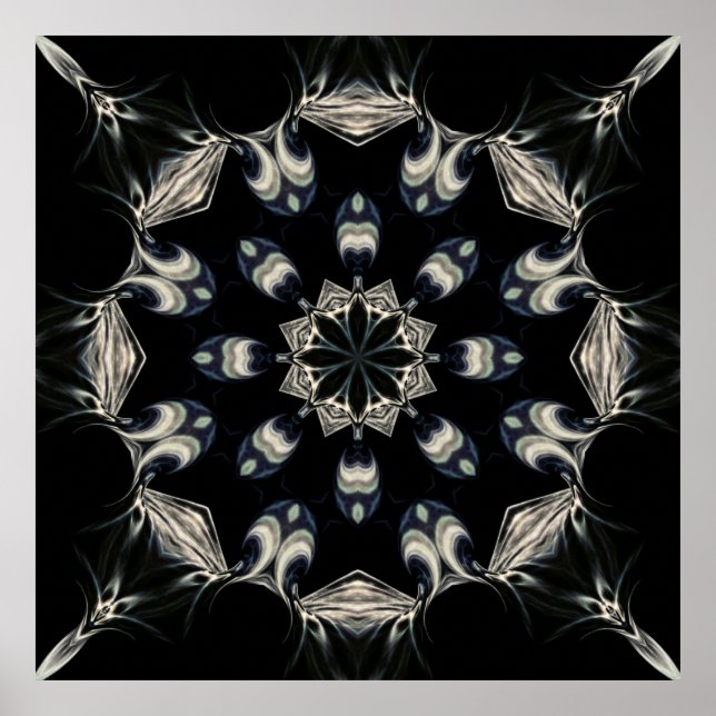 elegant Mandala Poster (Vorne)
