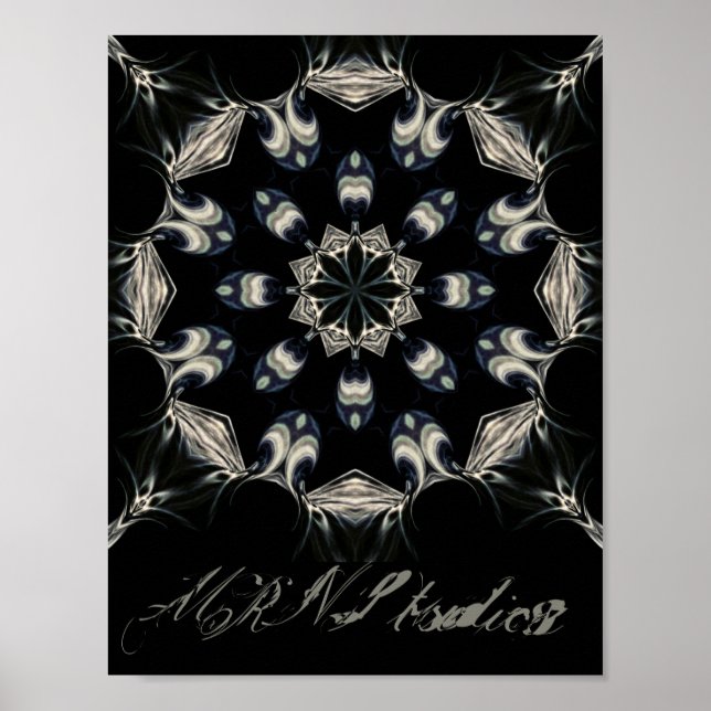elegant Mandala Poster (Vorne)