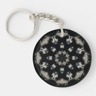 elegant Mandala Schlüsselanhänger
