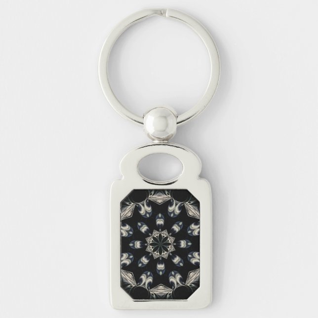 elegant Mandala Schlüsselanhänger (Vorderseite)