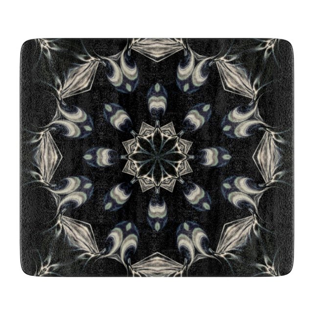 elegant Mandala Schneidebrett (Vorderseite)
