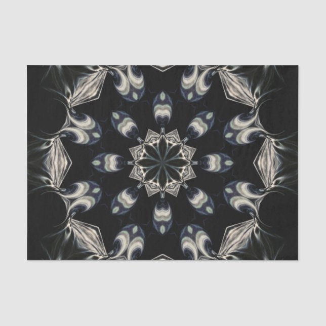 elegant Mandala Seidenpapier (Vorderseite)