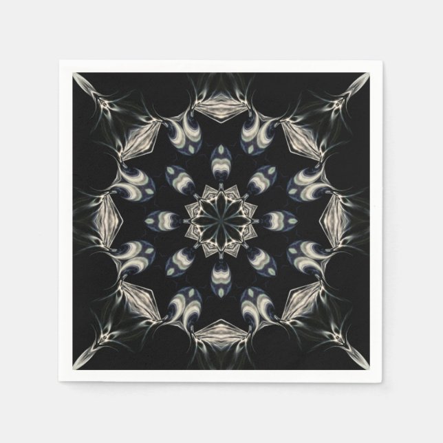elegant Mandala Serviette (Vorderseite)