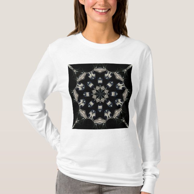 elegant Mandala T-Shirt (Vorderseite)
