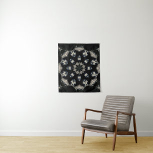 elegant Mandala Wandteppich
