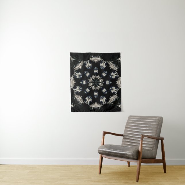 elegant Mandala Wandteppich (Beispiel)