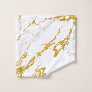 Elegant Marble6 - Gold and White