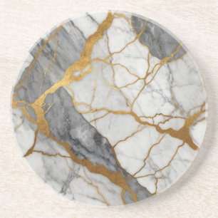 Elegant Marble Getränkeuntersetzer
