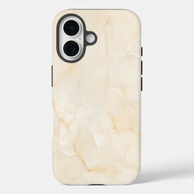 Elegant Marble iPhone 16 Hülle (Rückseite)