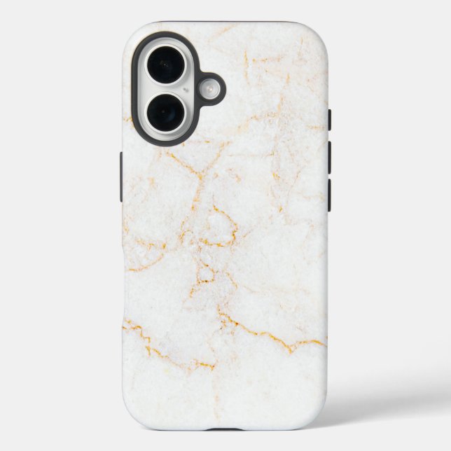Elegant Marble iPhone 16 Hülle (Rückseite)