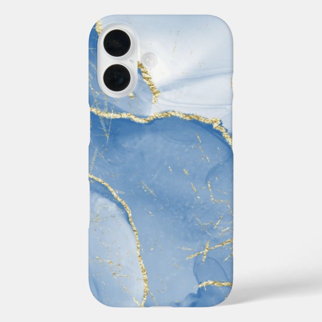 Elegant Marble iPhone 16 Hülle (Rückseite)
