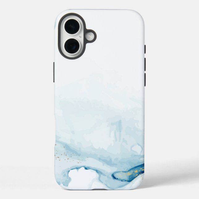 Elegant Marble iPhone 16 Plus Hülle (Rückseite)