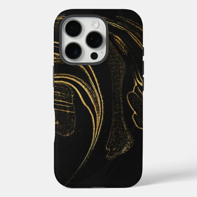 Elegant Marble iPhone 16 Pro Hülle (Rückseite)