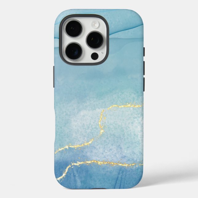 Elegant Marble iPhone 16 Pro Hülle (Rückseite)