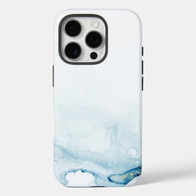 Elegant Marble iPhone 16 Pro Hülle (Rückseite)