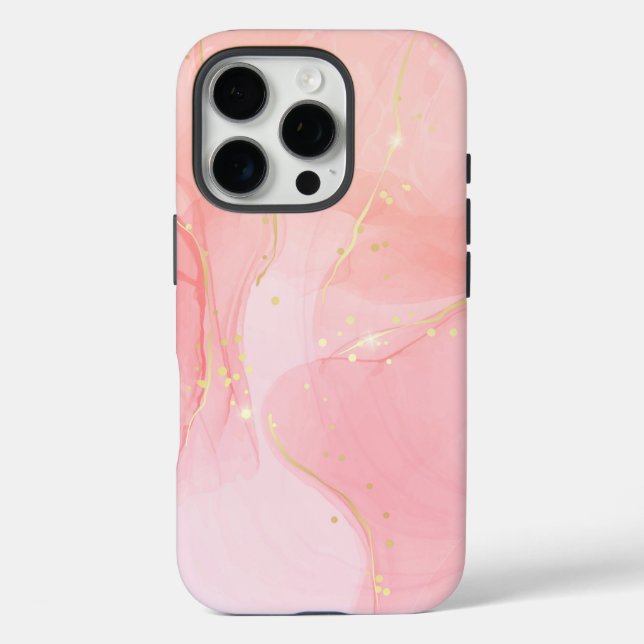 Elegant Marble iPhone 16 Pro Hülle (Rückseite)
