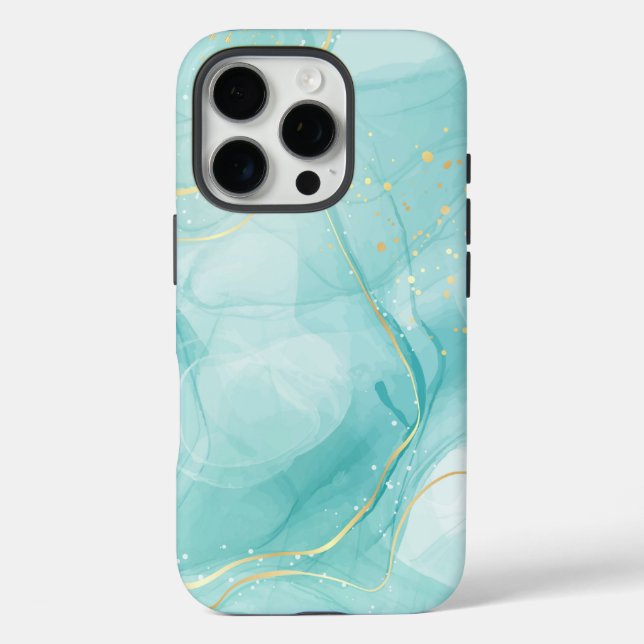 Elegant Marble iPhone 16 Pro Hülle (Rückseite)